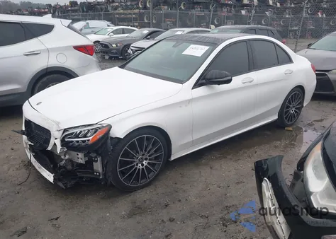 2020 Mercedes-Benz C 300 from USA, damaged, VIN WDDWF8DB2LR526946